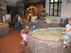 Becca at the "Make Your Own Fountain" Kid Science Exhibit