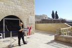 Waiting for the Kotel Tunnel Tour